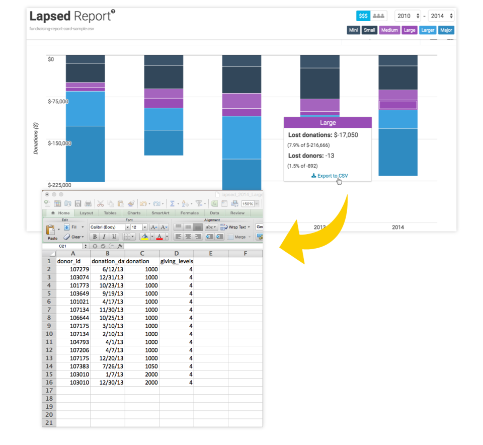 screenshot of LegacyGiftmaker Suite